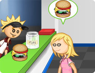 Papas Games on X: Grill Hamburgers in Papa's Burgeria Game https