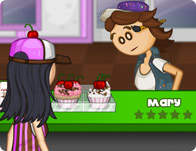 Papa's Cupcakeria - Girl Games